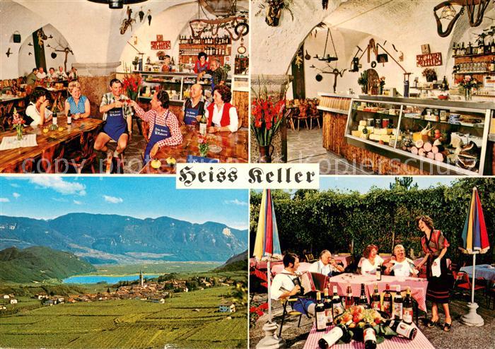 Kaltern Weinstrasse Tirol Heiss Keller Restaurant Terrasse Landschaftspanorama S