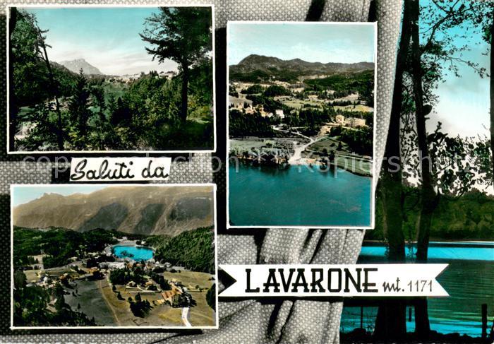 Lavarone Panorama Uferpartie am See