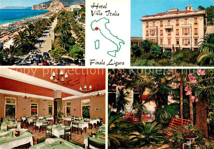 Finale Ligure Hotel Villa Italia Ristorante Lungomare Spiaggia