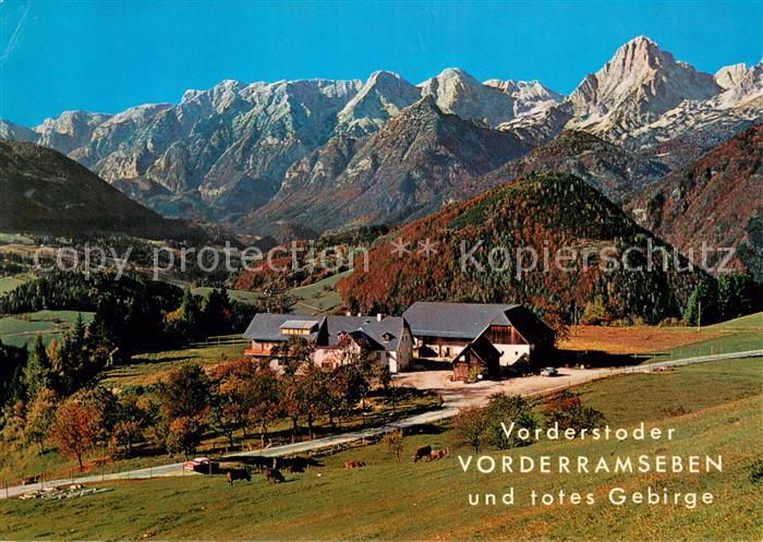 Vorderstoder Gasthaus Pension Vorderramseben Alpenpanorama
