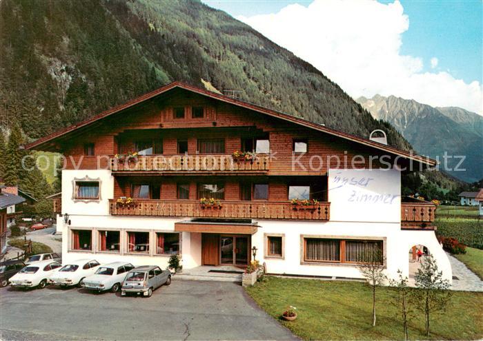 Luttach Ahrntal Suedtirol Hotel Pension Lindemair Alpen