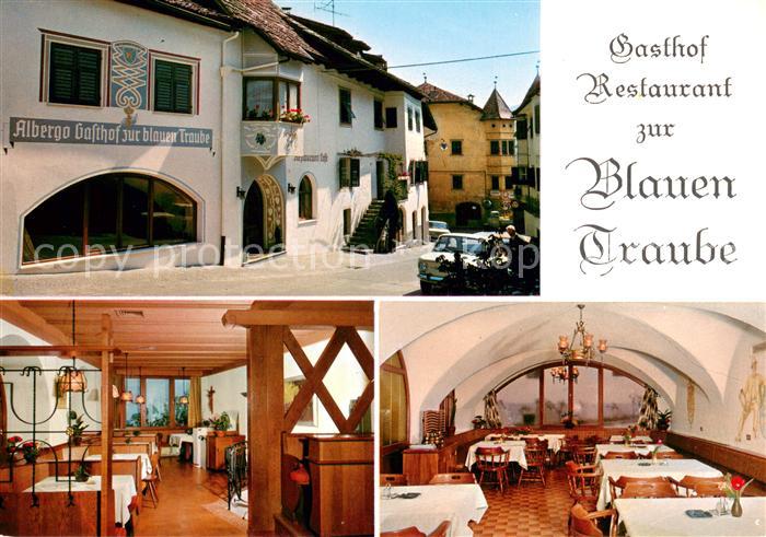 Eppan Suedtirol Gasthof Restaurant zur Blauen Traube