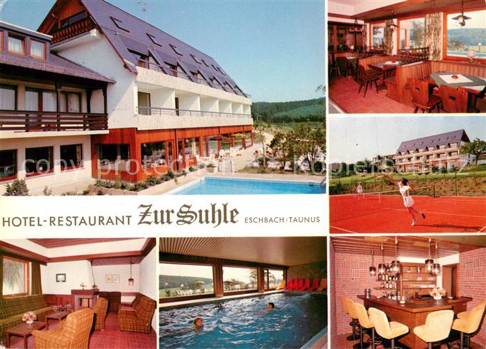 Eschbach Nastaetten Hotel Restaurant Zur Suhle Tennisplatz Hallenbad