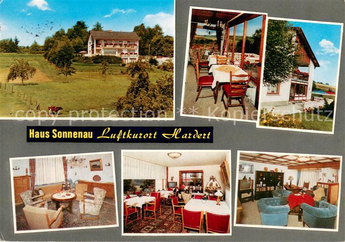 Hardert Hotel garni Haus Sonnenau Luftkurort Naturpark Rhein Westerwald