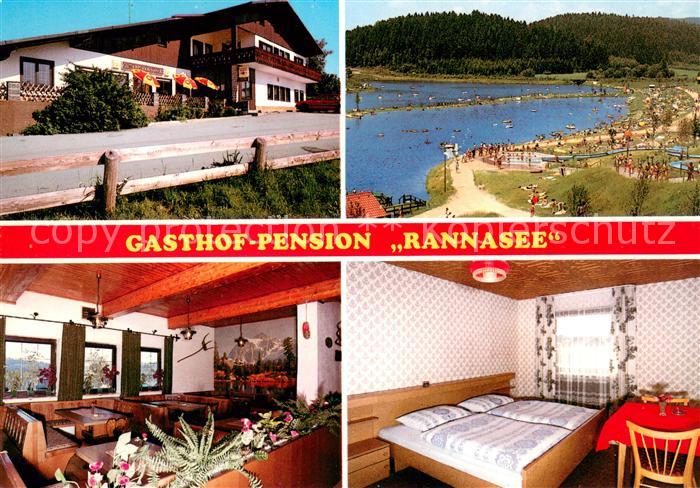 Wegscheid Niederbayern Gasthof Pension Rannasee Fremdenzimmer Panorama Badesee