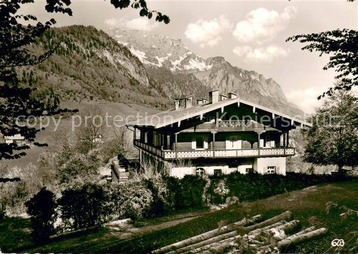 Schellenberg Marktschellenberg Haus Berchtesgaden Kur- und Erholungshaus Alpenpa