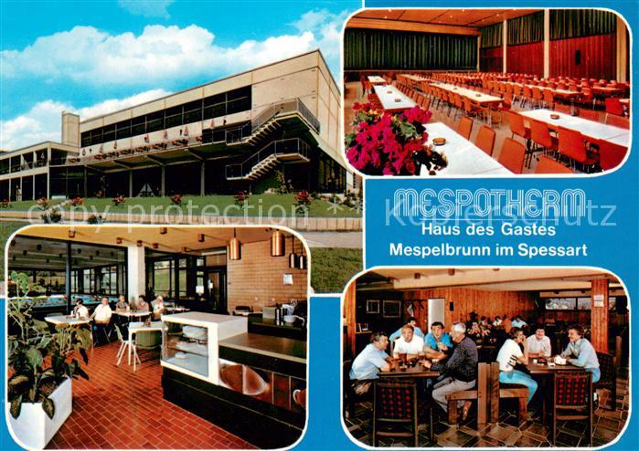 Mespelbrunn Mespotherm Haus des Gastes Restaurant Festsaal