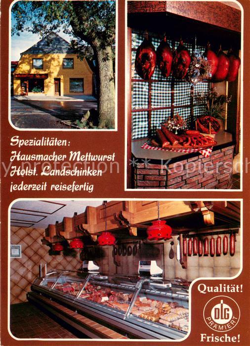 Damp Ostseebad Fleischerfachgeschaeft Horst Schultze Fleischtheke