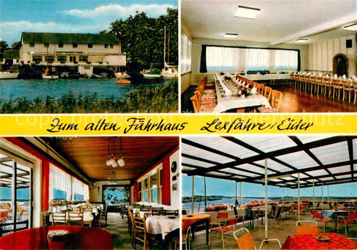 Wrohm Dithmarschen Zum alten Faehrhaus Lexfaehre Eider Gastraeume