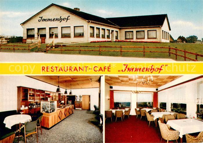 Schackendorf Bad Segeberg Restaurant Cafe Immenhof Theke Gastraum