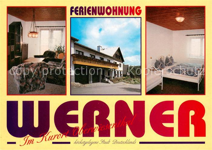 Oberwiesenthal Erzgebirge Ferienwohnung Werner