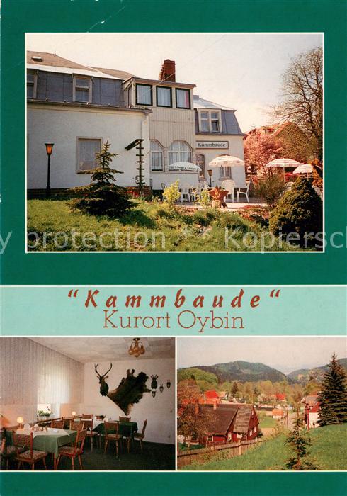 Oybin Sachsen Kammbaude Gaststube Panorama