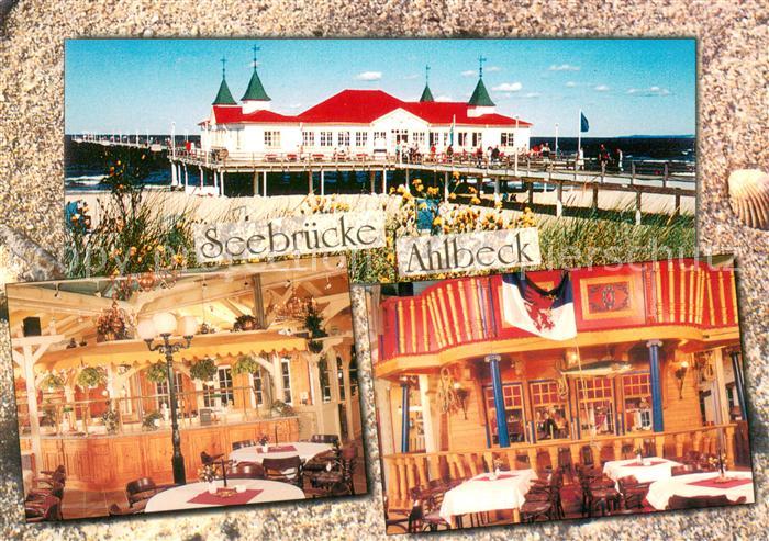Ahlbeck Ostseebad Seebruecke Ahlbeck Gastraum Bar