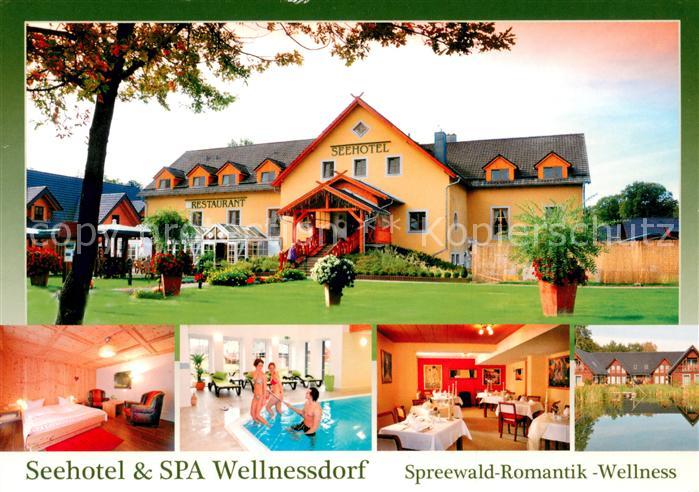 Burg Spreewald Seehotel SPA Wellnessdorf Gaststube Zimmer Hallenbad