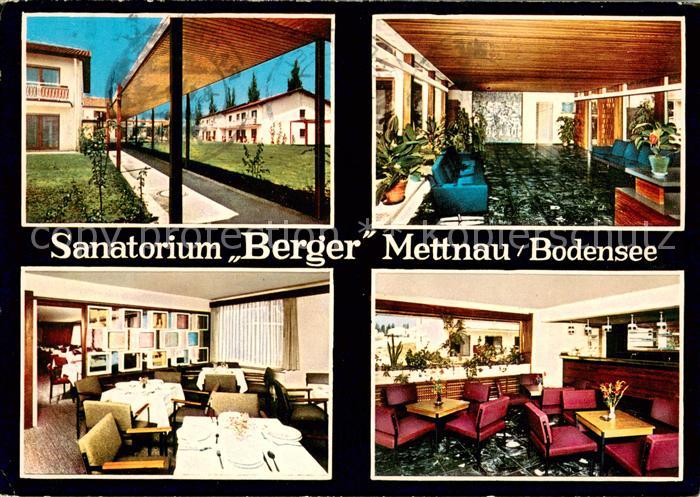 Mettnau Radolfzell Bodensee Sanatorium Berger Aufenthaltsraeume