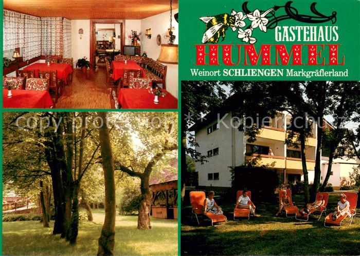 Schliengen Gaestehaus Hummel Gastraeume Garten