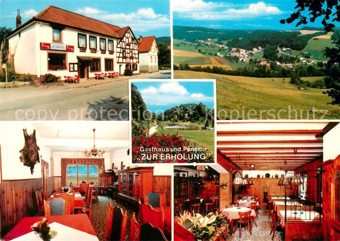 Gadern Gasthaus Pension Zur Erholung Gastraeume Panorama