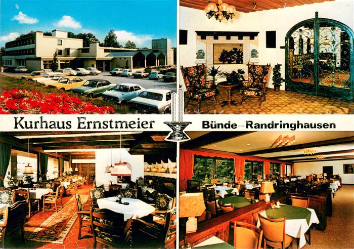 Randringhausen Bad Kurhaus Ernstmeier Gastraeume