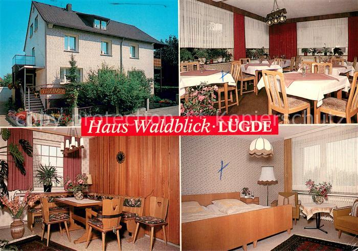 Luedge Haus Waldblick Gastraeume Zimmer