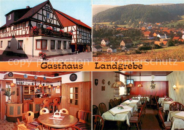 Weissenhasel Gasthaus Landgrebe Gastraeume Panorama