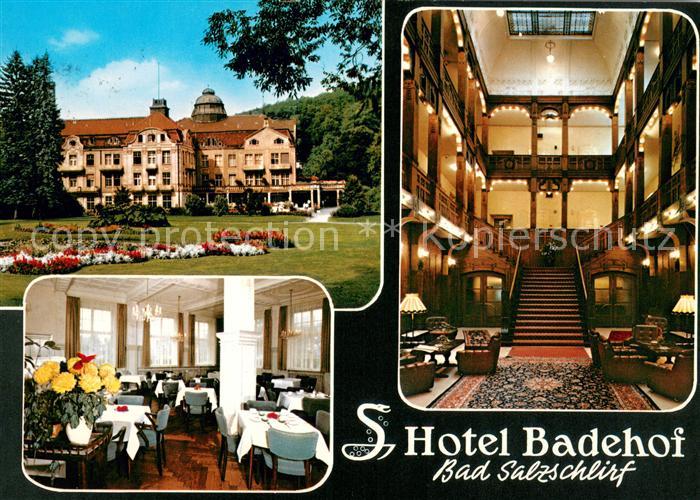 Bad Salzschlirf Hotel Badehof Gaststube Treppenaufgang