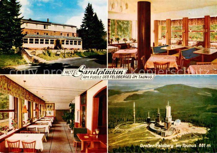 Sandplacken Taunus Hotel Sandplacken Gastraeume Gr Feldberg Fliegeraufnahme