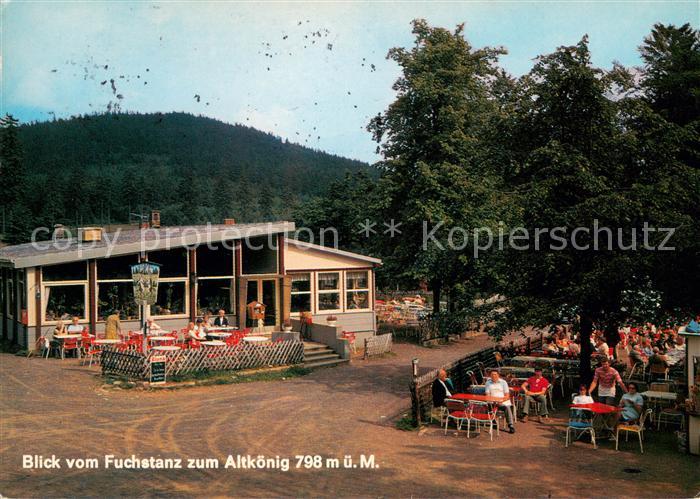 Koenigstein Taunus Fuchstanz Gaststaette mit Altkoenig