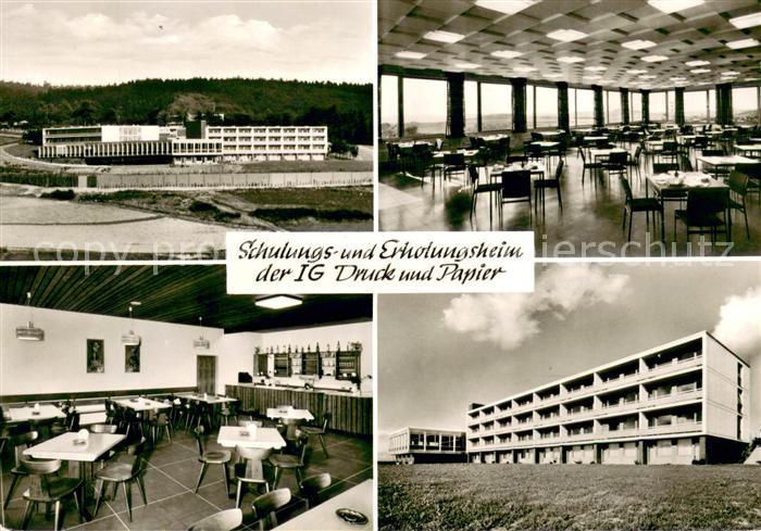 Springen Untertaunus Schulungs und Erholungsheim der IG Druck und Papier Gastrau