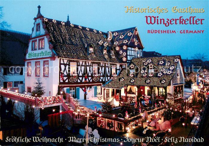 Ruedesheim Rhein Historisches Gasthaus Winzerkeller
