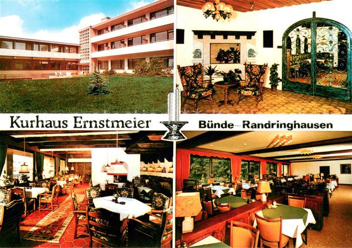 Randringhausen Bad Sanatorium Kurhaus Ernstmeier Gastraeume