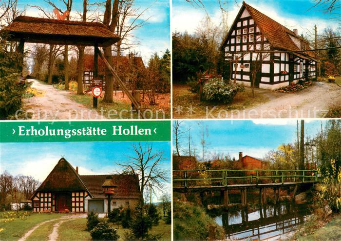 Martfeld Erholungsstaett Hollen Eingangstor Bruecke