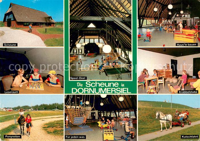 Dornumersiel Die Scheune Leseraum Ponyreiten Haeusle bauen Krabbelstube Kutschfa