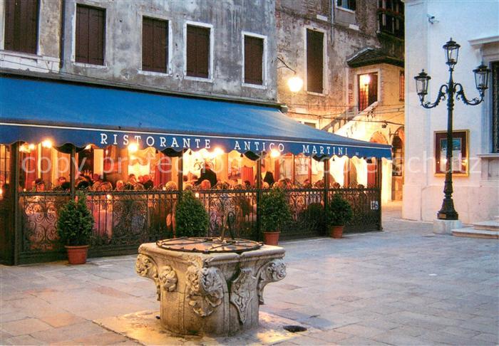 Venezia Venedig Antico Martini Restaurant