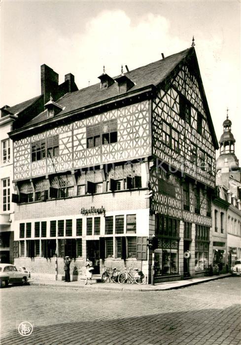 Hasselt Limburg Oude Apotheek Het Zweerd Alte Apotheke Fachwerkhaus