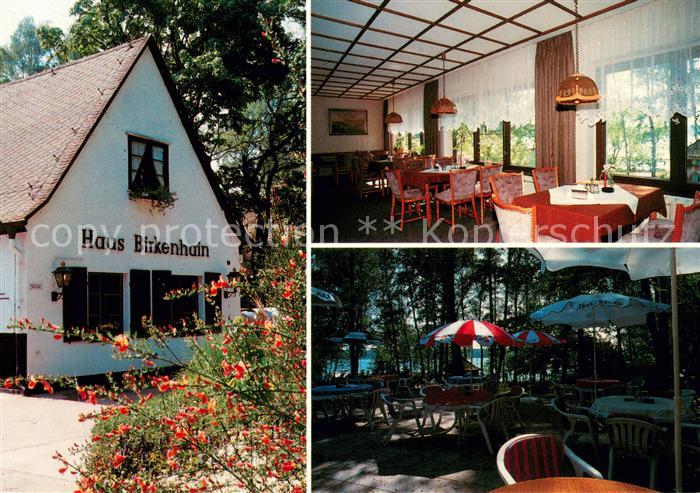Bad Saarow Cafe Restaurant Pension Haus Birkenhain Terrasse