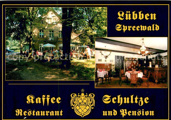 Luebben Spreewald Kaffee Schultze Restaurant Pension