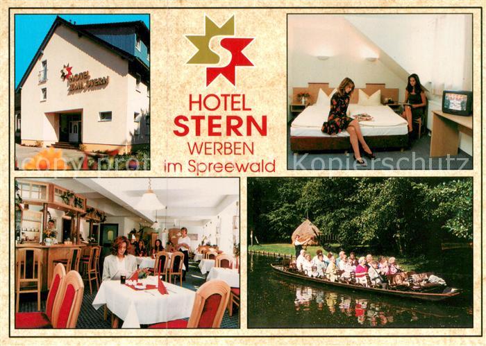 Werben Niederlausitz Hotel Stern Restaurant Kahnfahrt im Spreewald