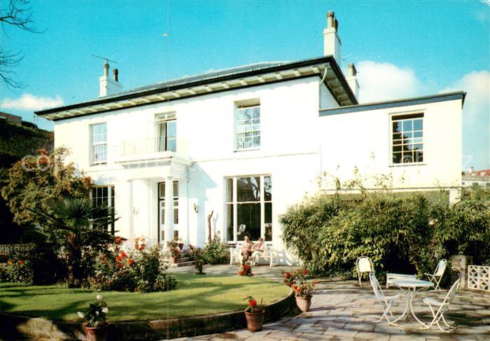 Guernsey Channel Islands Hotel de Havelet Entrance and Front Patio