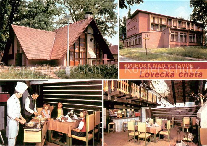 Hluboka Vltavou Lovecka chata Gastraum Dinner