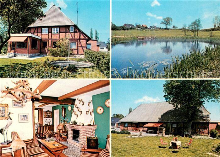 Schashagen Ferien auf dem Lande Herbert Puck Teich Kaminzimmer