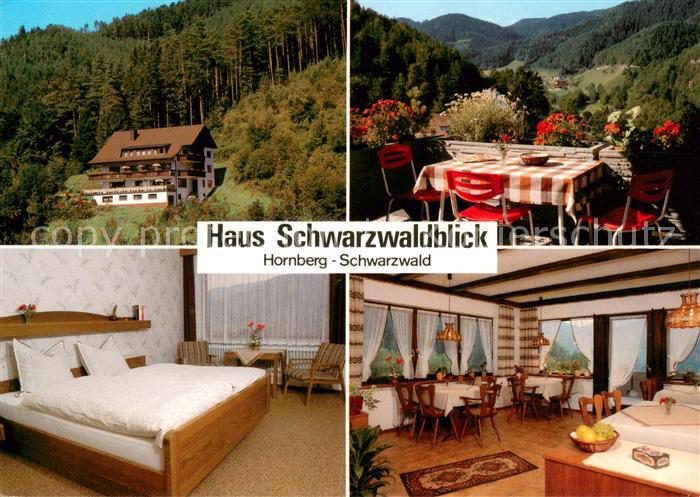 Hornberg Schwarzwald Haus Schwarzwaldblick Gaststube Zimmer Terrasse