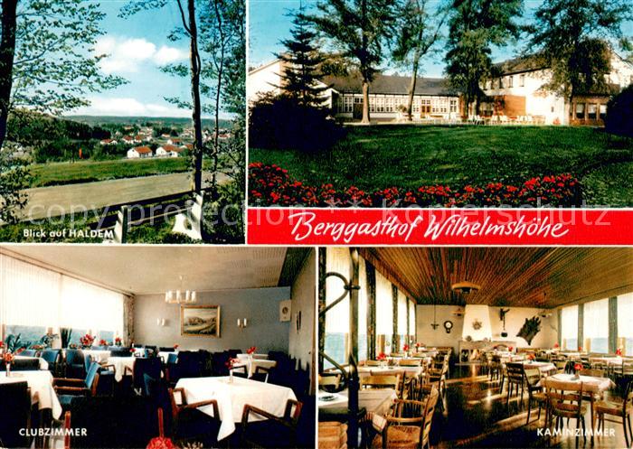 Stemwede Panorama Berggasthof Wilhelmshoehe Clubzimmer Kaminzimmer