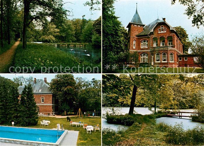 Kleve Itzehoe Pension Gut Kleve Schwanenteich Wassertretanlage