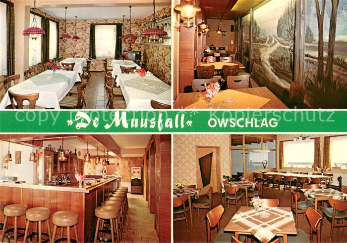 Owschlag De Muusfall Gastraeume Bar