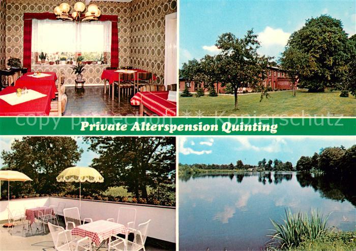 Hartenholm Private Alterspension Quinting Gaststube Terrasse