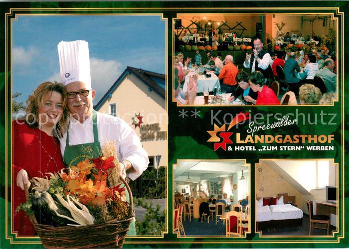 Werben Niederlausitz Landgasthof Hotel ZumStern Gastraeume Zimmer