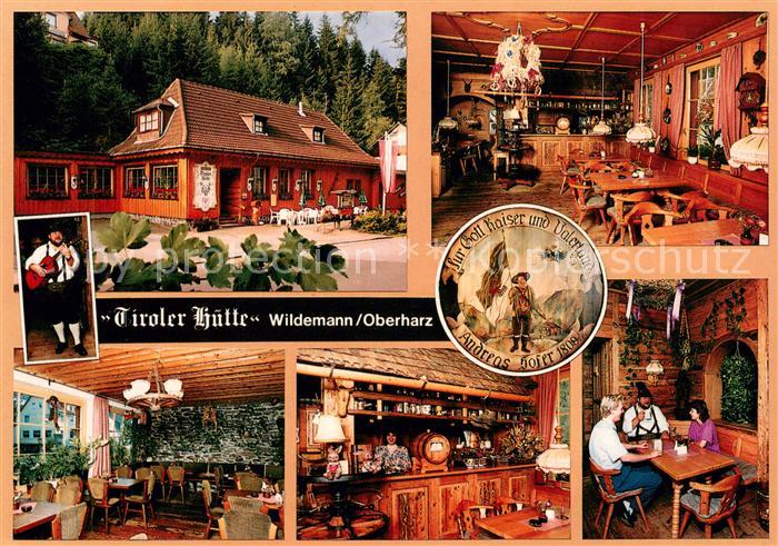 Wildemann Restaurant Tiroler Huette Gastraeume Bar