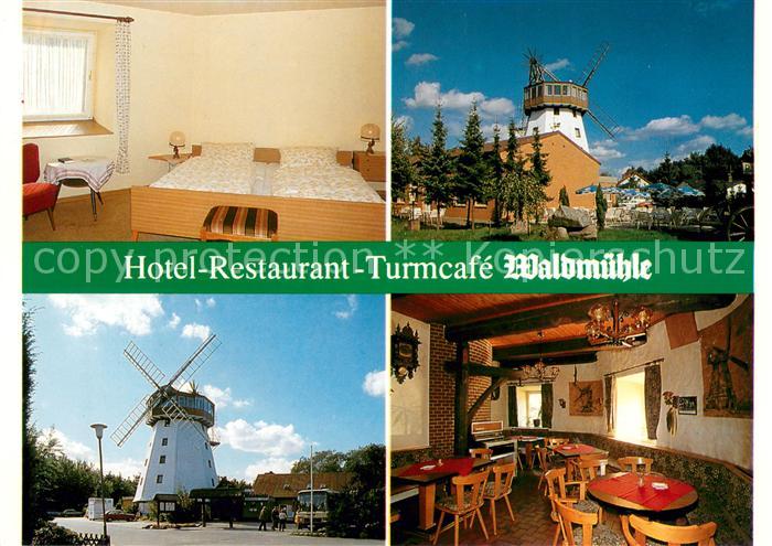 Suhlendorf Hotel Restaurant Turmcafe Waldmuehle Gaststube
