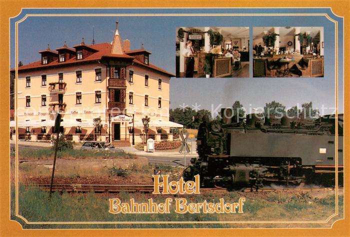Olbersdorf Sachsen Hotel Bahnhof Bertsdorf