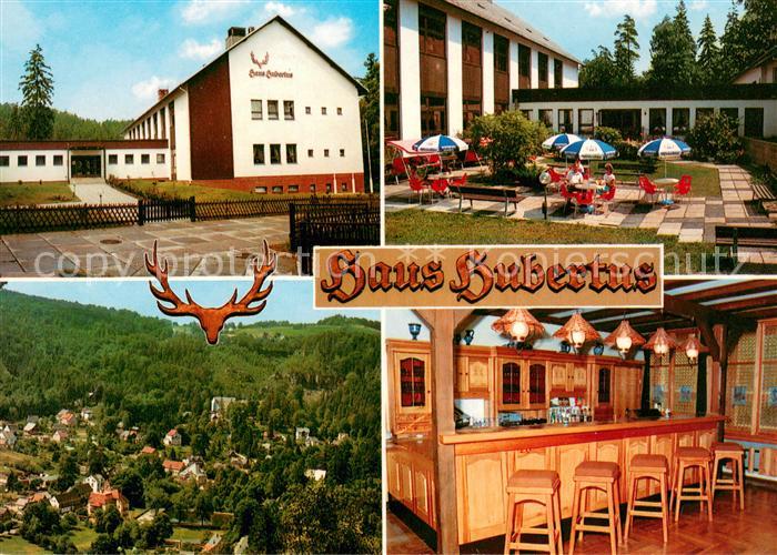 Oybin Haus Hubertus Terrasse Bar Panorama